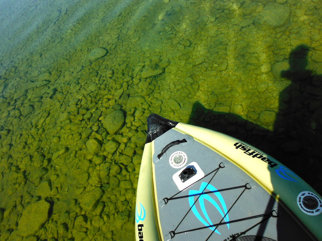 BADfisher paddleboard 