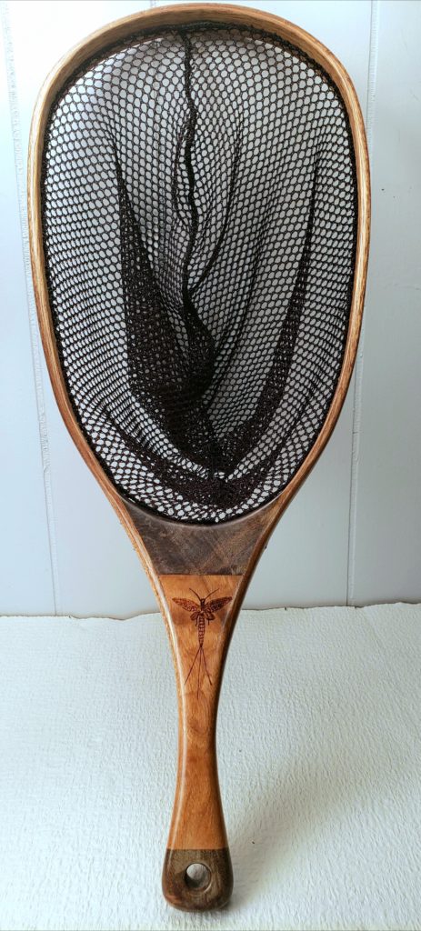 Large Fly Fishing Net of mixed woods - Nets that Honor the Fish